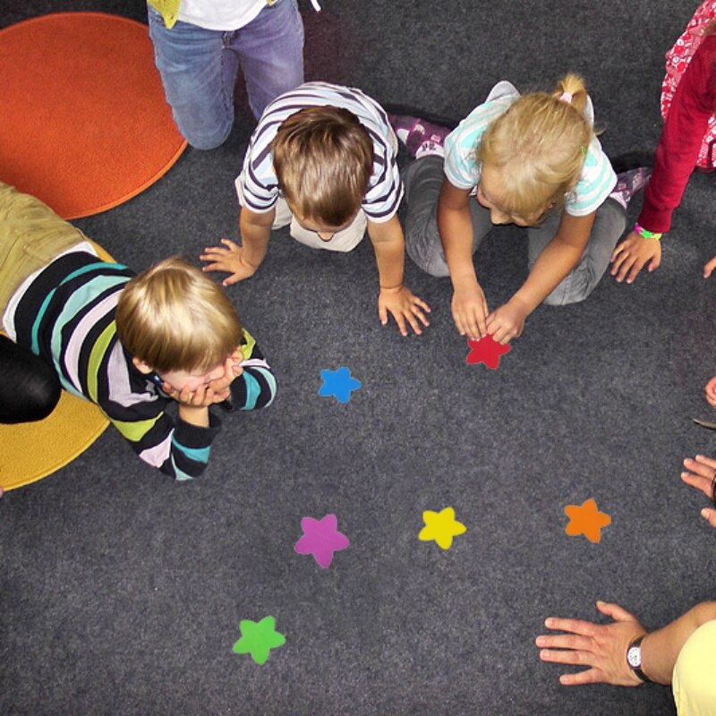Floor Spots Stars Makers For Preschool Carpet Spots Sit Kindergarten Teachers And Children Preschool Classrooms