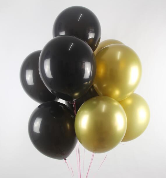 100 Stück Goldene Metallisch-Ballons (5 Zoll) – Glänzend & Langlebig Für Party-Deko Bei Geburtstag, Hochzeit & Mehr