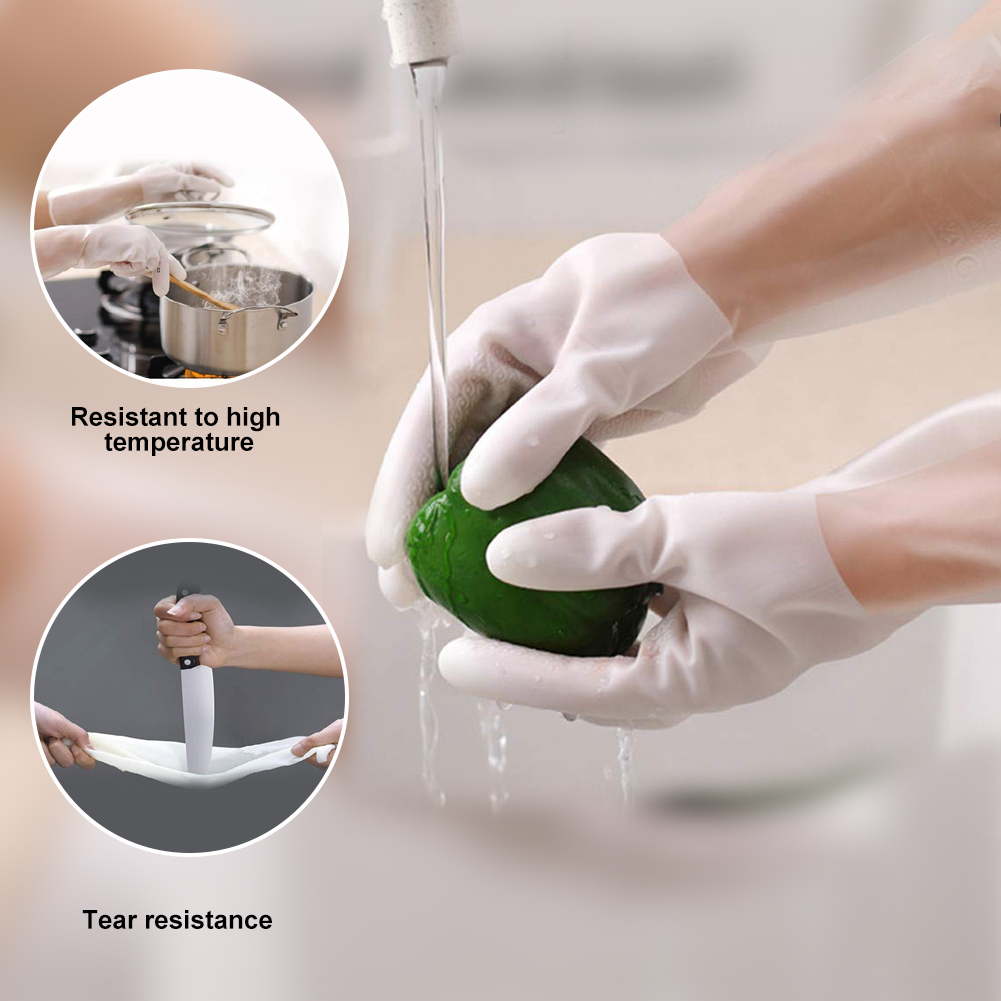 1 paire cuisine vaisselle lavage gants ménage vaisselle gants caoutchouc gants pour laver les vêtements nettoyage gants pour la vaisselle