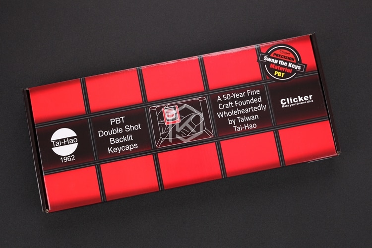 taihao pbt double shot keycaps for diy gaming mechanical keyboard Backlit Caps oem profile light through red blue white grey