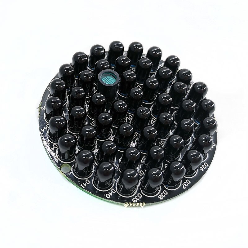 IR Infrared LED Board 940nm 48pcs IR LEDs Invisible at night No exposure Light Board for IR Illuminator CCTV Accessories