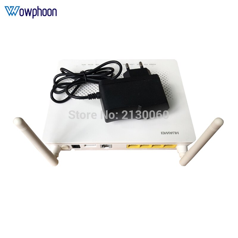 Verwendet Modem huawei hg8546m 1GE + 3FE + 1USB + 1TEL + Wifi ftth fiber Optik gpon ont 99% neue HW gpon onu