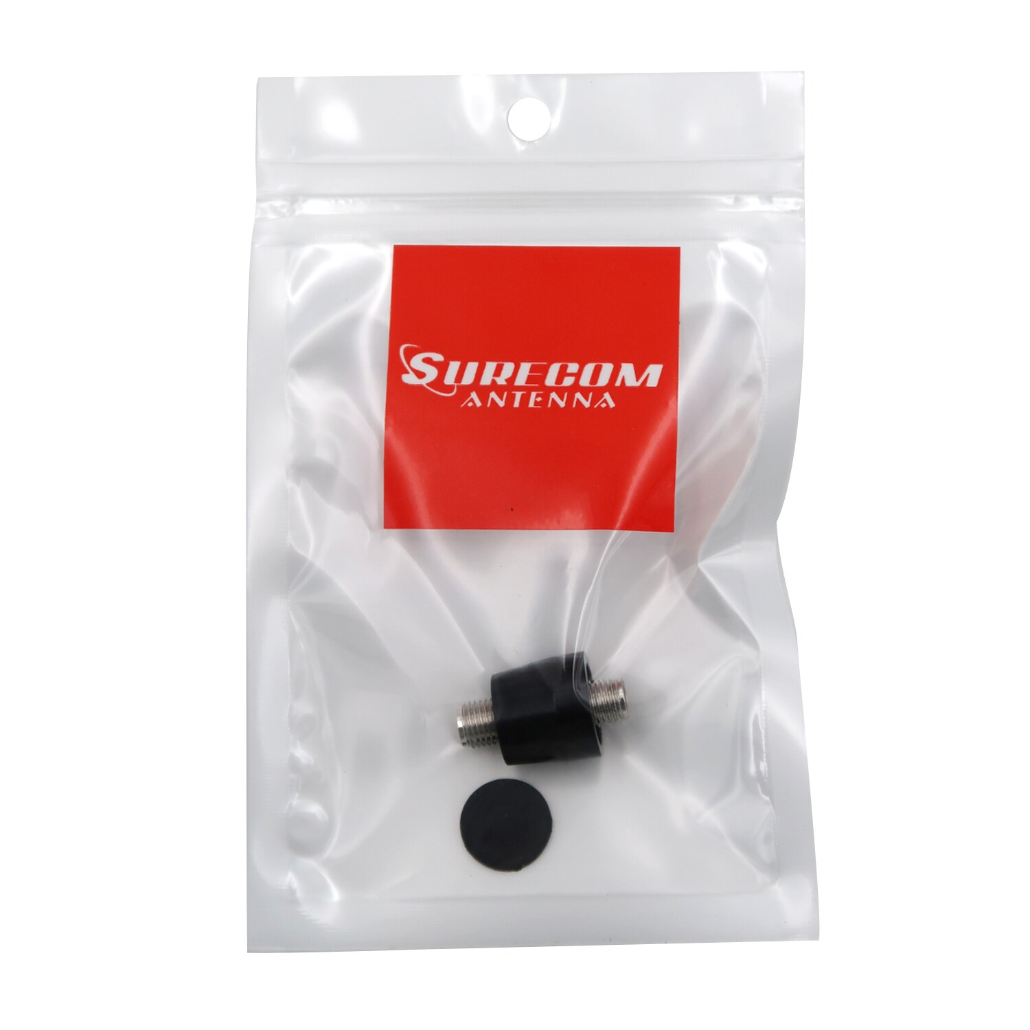 SURECOM Antenna Connector S013F SMAJ-SMAJ SMA Female to SMA Female Adapter with Rubber Ring