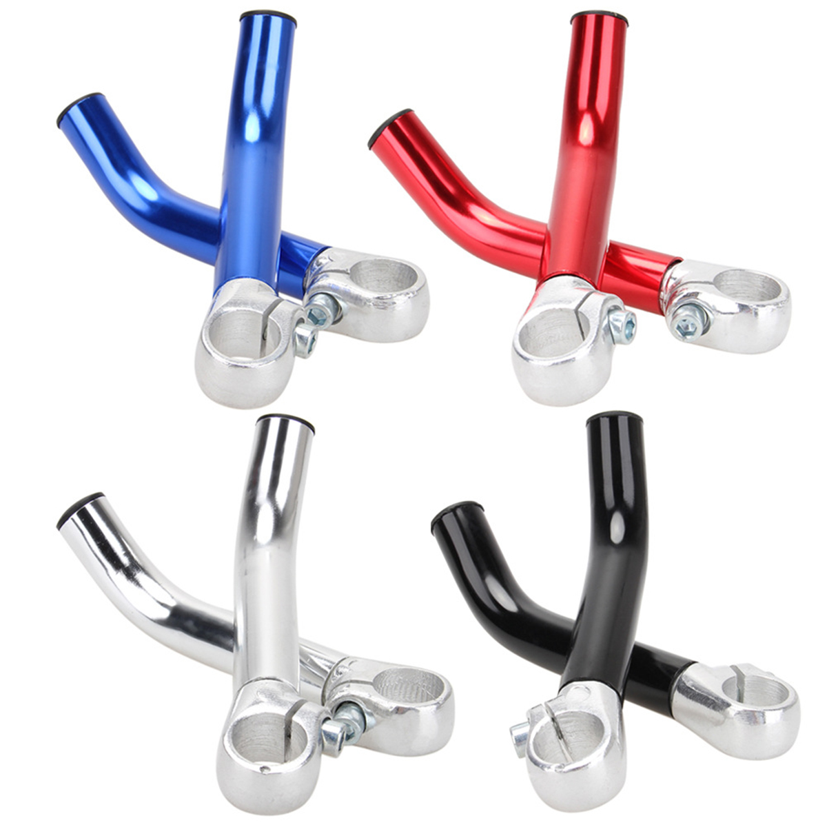 Adjustable Bike Grip Bar End Handle Auxiliary Riding Horn Rest Handlebars Cycling MTB Road Bicycle Metal Accessories