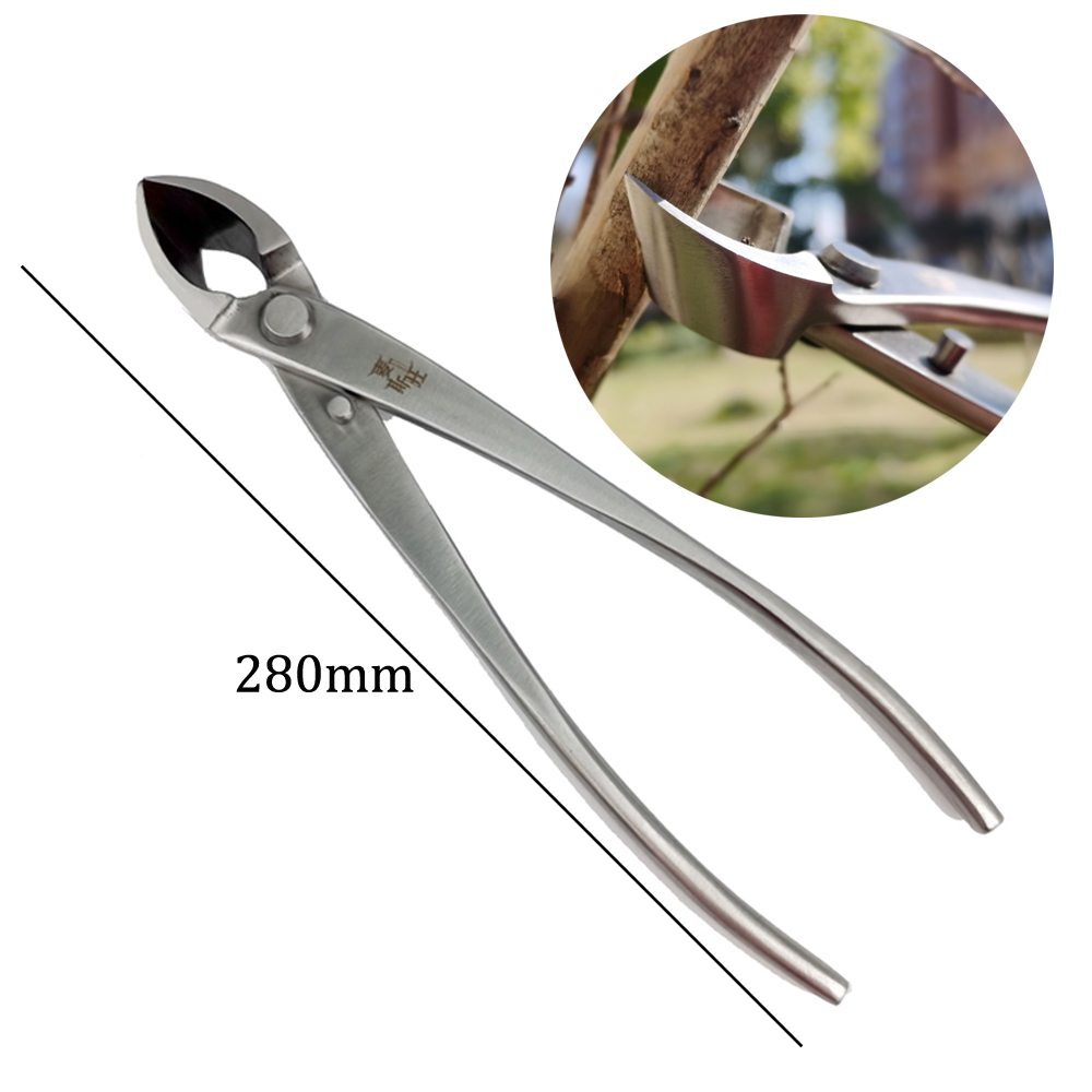 Herramienta de corte de poda de bonsái de acero inoxidable, tijeras para plantas y árboles, cortador de alambre para herramientas de poda de jardín: Azul