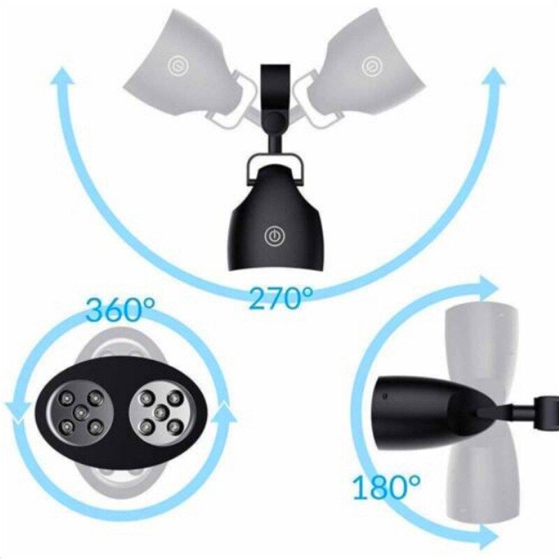 Magic BBQ Lights Barbecue Grill Light Portable Outdoor Super Bright LED BBQ Lights Switch Dimmable Multipurpose Gas Charcoal