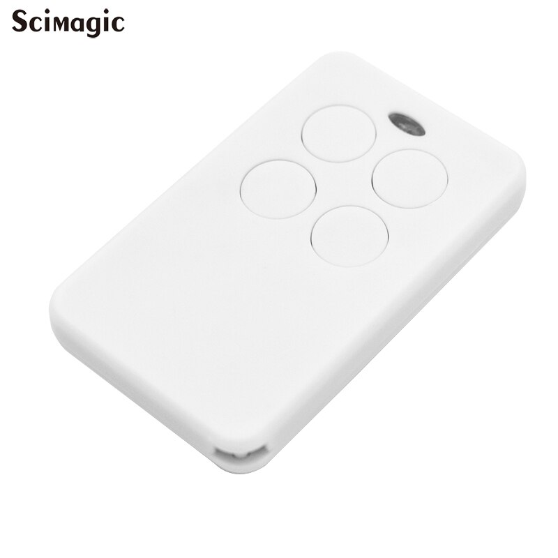 433Mhz 868MHz Remote Control Code Grabber For Gate Wireless RF 4 Channel Electric Cloning For Gate Garage Door Car Keychain: white