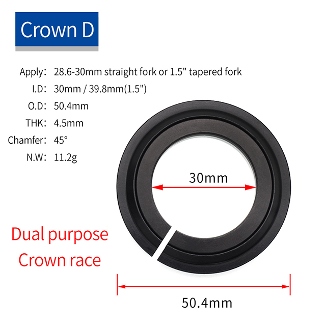 ZTTO Bike Headset Steel Bearing 41 41.8 47 49 52mm only Repair Bearings For 28.6 44mm30mm 40mm Mountain Bike Bicycle Accessories: light yellow