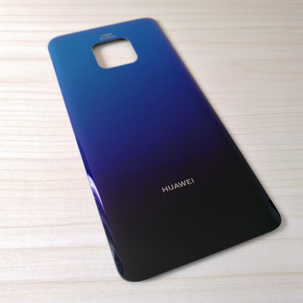Original mate 20 pro skal till huawei mate 20 pro baksida glas reservdelar batteridörr riktigt med lim