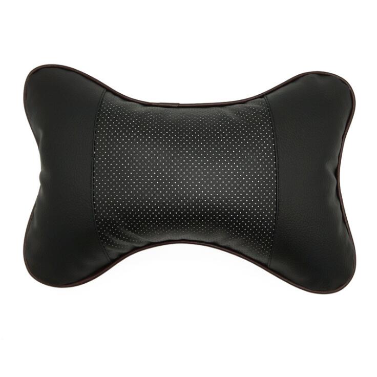 Car seat Neck Pillows Headrest For VW Golf 5 6 7 Jetta MK5 MK6 MK7 CC Tiguan Passat B6 b7 Scirocco Touareg R line GTI Passat: IPcs Black