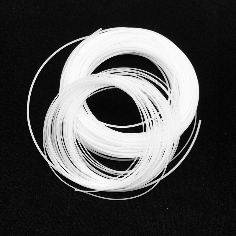 Tube en PTFE ID 0.3 0.6 0.8 1 1.2 1.5 1.6 1.8 2 2.5 3 4mm F46, tuyau isolé capillaire, tuyau rigide, résistance à la température et à la Corrosion