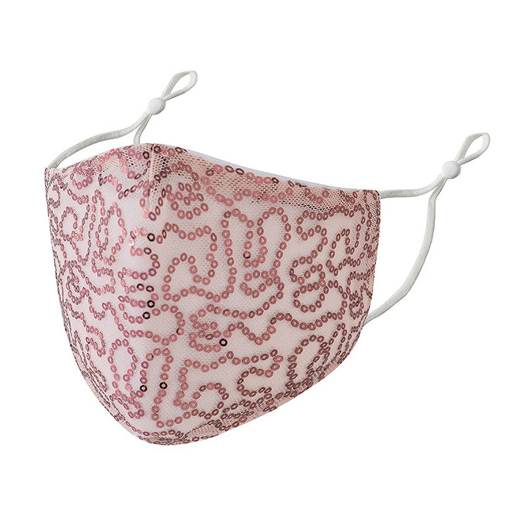 Elastische Leuchtenden Pailletten Masken für Gesicht Frauen Sonnencreme Atmungs Kristall Maskerade Schmuck Maske für Nachtclub tanzen Party 21: I