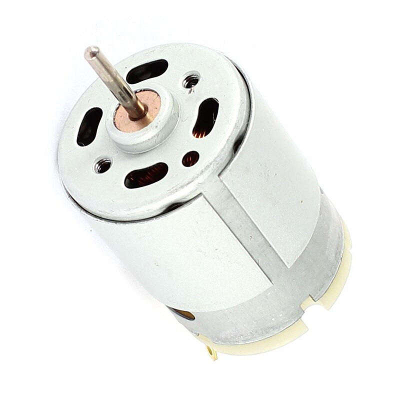 RS380 DC 1.5-18 V 30000 RPM Micro Motor 38x28mm voor RC Model Speelgoed DIY, zilver