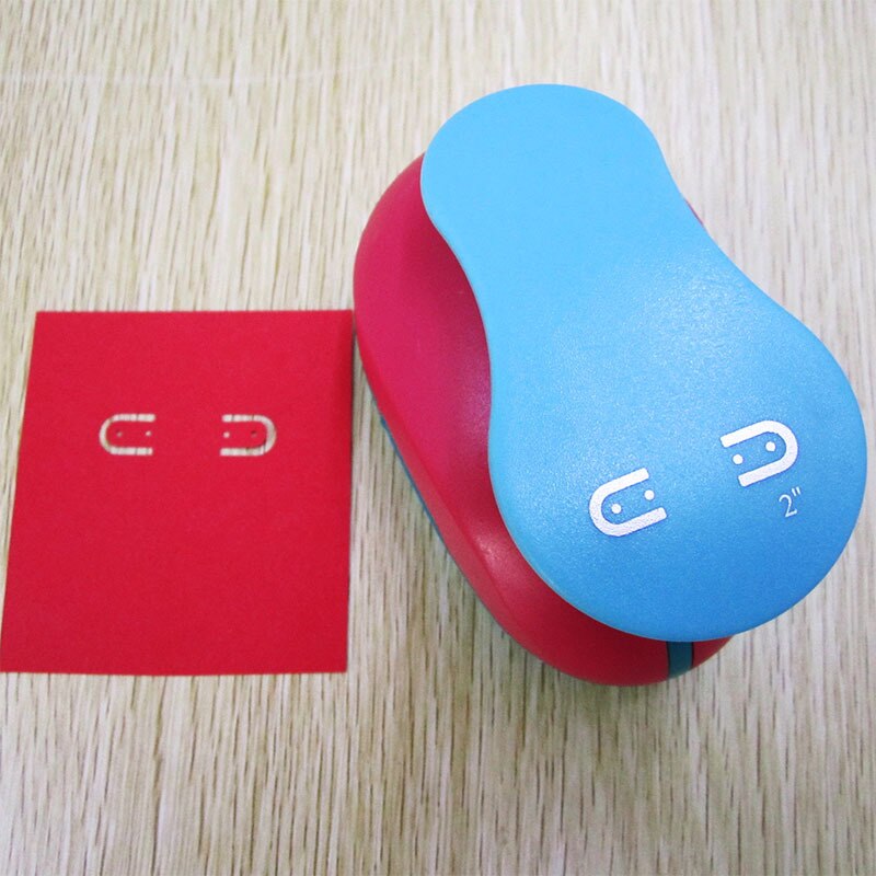 5cm pappersskärare дырокол hålstans cortador de papel cirkel hantverksstansare scrapbooking pappersstans furador perfurador flikstans: Örhänge tag