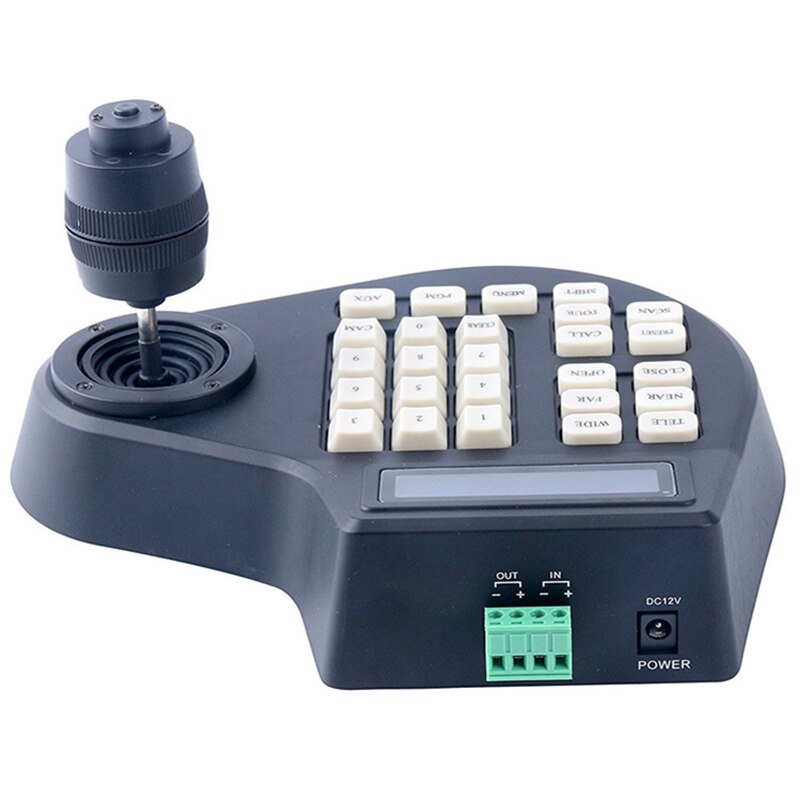 Controlador de teclado Mini 3D Coaxial CCTV, Joystick LCD de 1,5 km, soporte de cámara domo de velocidad RS485 PTZ para Pelco, SAMSUNG, AD, PANASONIC P
