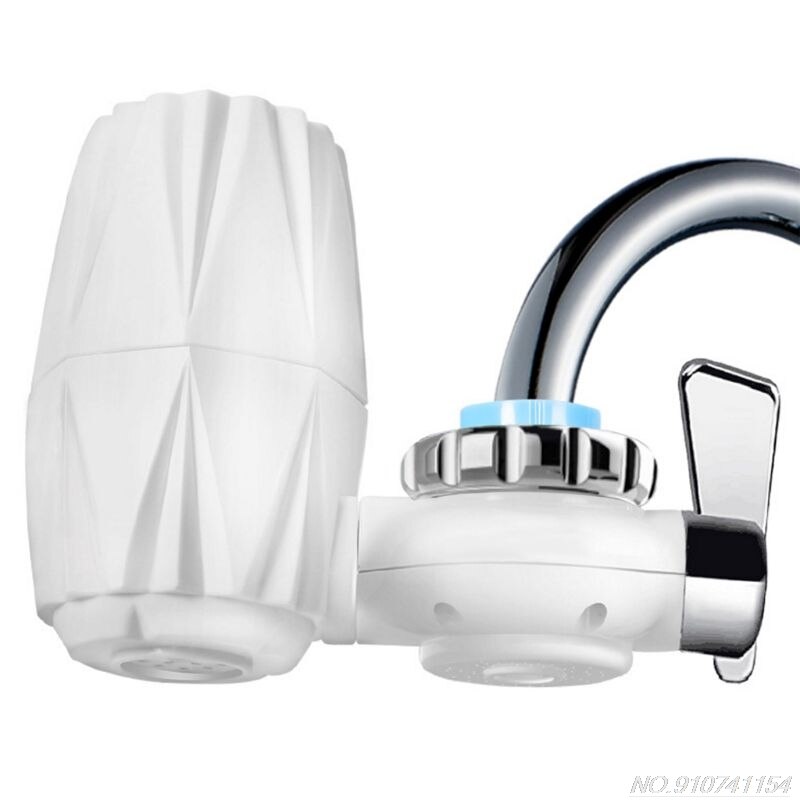 Kitchen Faucet Mount Filter Household Water Tap Purifier 7 Layers Filtering Water Softener Purification Device D07 20: White