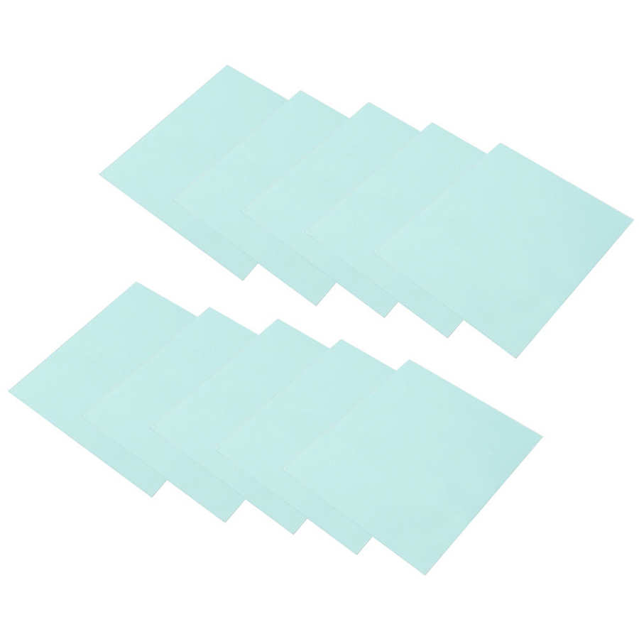 Udskiftningslinse 10 stk 138 x 122mm svejsehjelm gennemsigtig beskyttelsesplade reservelinse industrielle forsyninger svejseværktøj