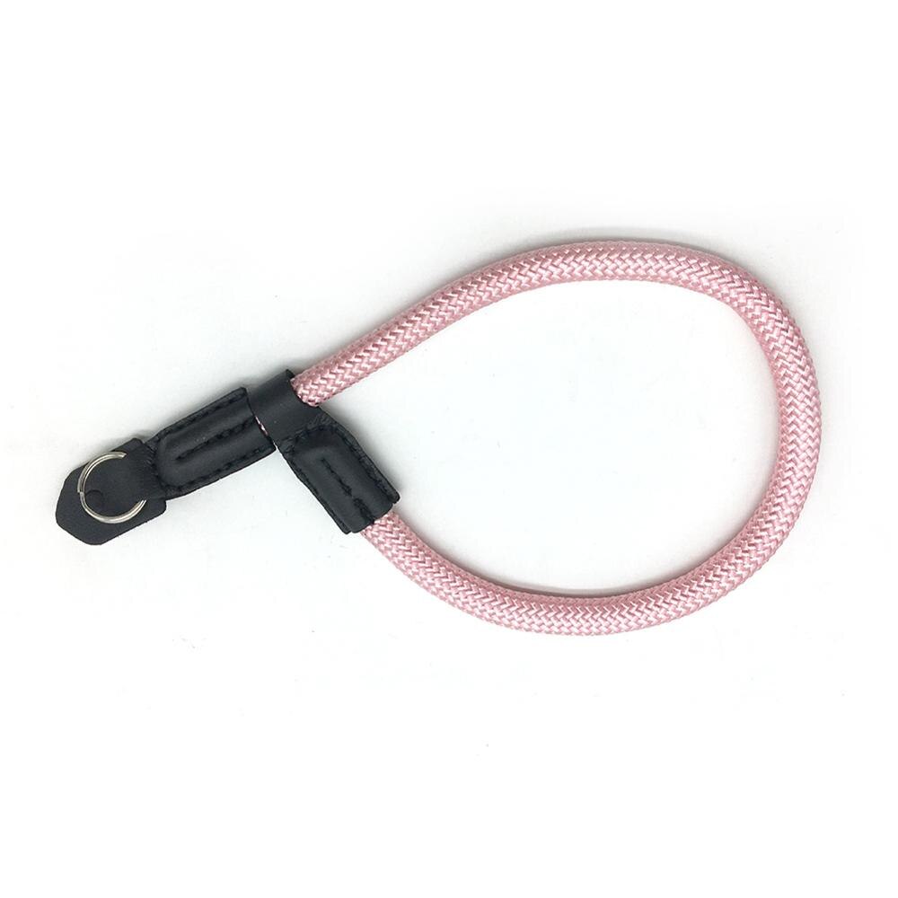 Digitale Camera Wrist Strap Hand Strap Grip Gevlochten Nylon Digitale Camera Wrist Hand Strap Dslr Camera Riem: pink