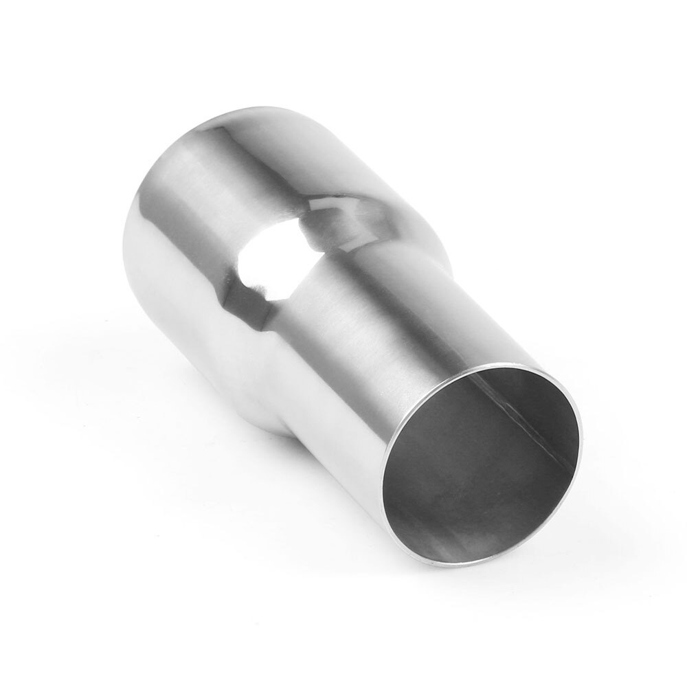 51mm 63mm 76mm tykkelse 1mm bil udstødningsreduktionsrør forbindelsesrør adapter reducering rustfrit stål lyddæmpere udstødningsrør