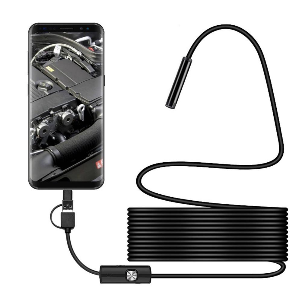 Mini Camera Endoscoop Hd 1200P Usb Borescope Endoscoop Camera Waterdicht Inspectie Hd Camera Voor Smartphone