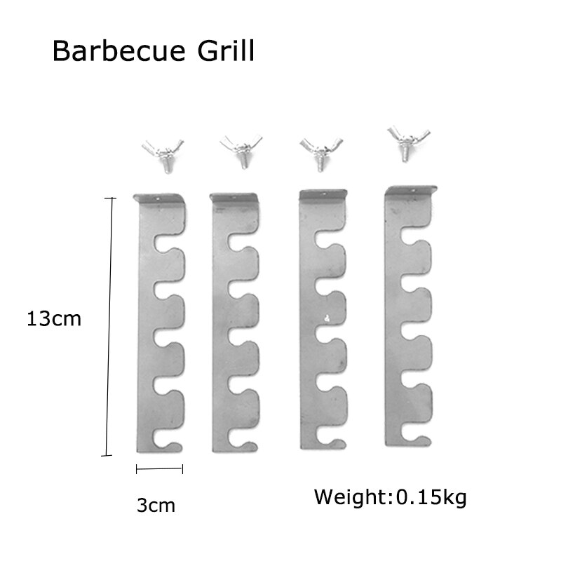 Draagbare Camping Tent Houtkachel Ultralight Houtkachel Met Schoorsteen Leidingen Multifunctionele Wandelen Koken Brandhout Kachel: barbecue grill