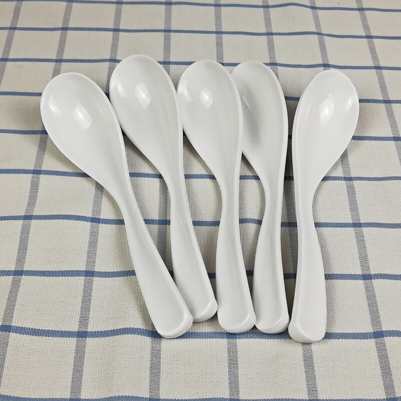100% Melamine Dinnerware Soup Spoon Restaurant Victualing House Household Spoon Soup Ladle A5 Melamine Spoon Melamine Tableware