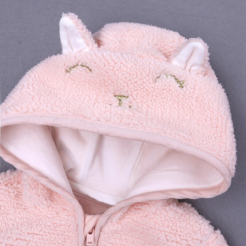 Infant Jongens Meisjes Baby Winter Jassen Gaan Katoenen Kleding Meisjes Winter Wollen Truien