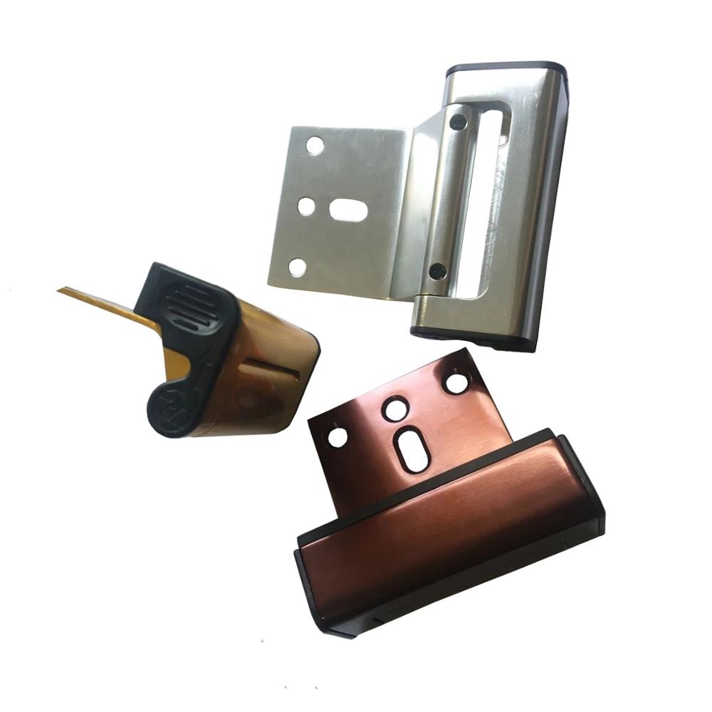 Aluminium Alloy U Door Reinforcement Lock Security Door Lock Home Child Proof Door Stopper