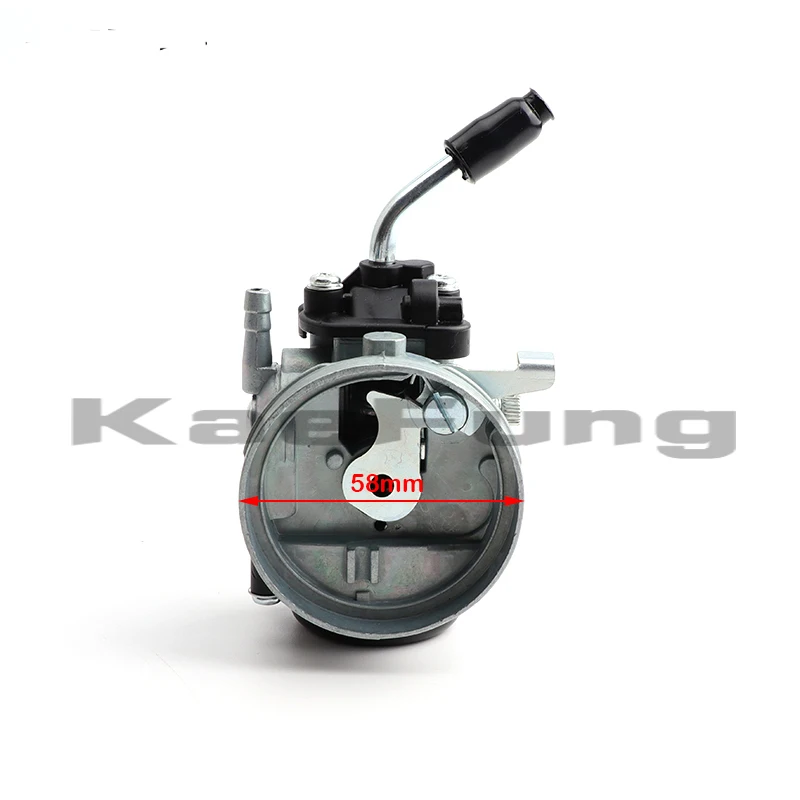 Carburatore ad alte prestazioni da 19 mm 37cc carboidrati raffreddato ad acqua Modifica 43 47cc 49cc 2 tempi tasca bicicletta sporco fossa bicicletta ATV Quad Parti di moto