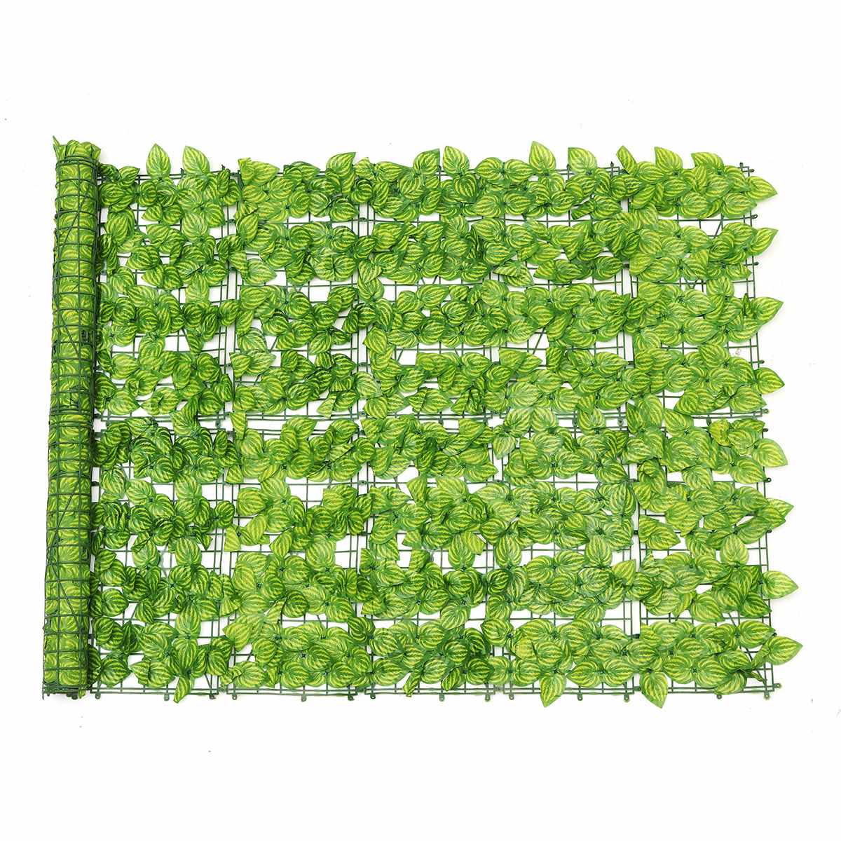 Artificial Leaf Garden Fence Screening Roll UV Fade Protected Privacy Artificial Fence Wall Landscaping Ivy Garden Fence Panel: D