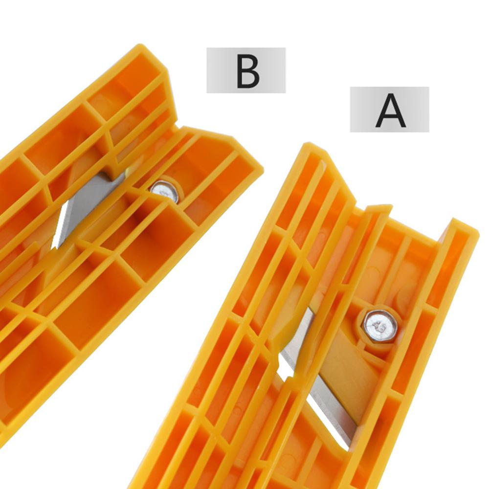 Plasterboard Planing Hand Tool Abrasive Edge-finishing Board Hand Plane Plastic Chamfer Woodworking cepillo carpintero 4FM