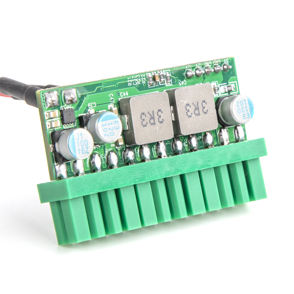 RGEEK DC 12V 160W 24Pin ATX Connect with Motherboard Mini ITX Power Supply Pcio PSU Module for PC Gamer Computer