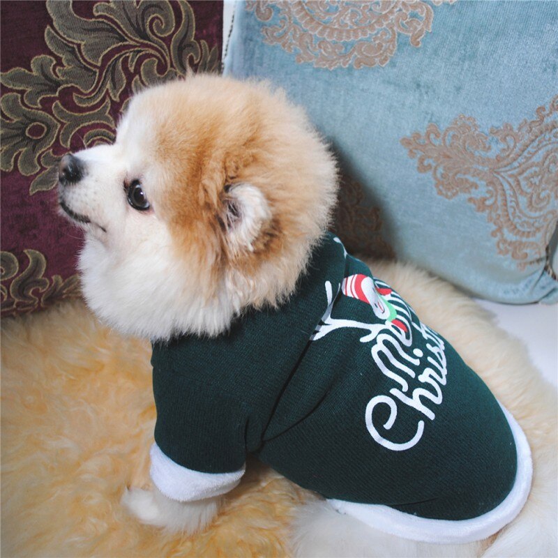 Vêtements de chien de noël hiver chien de compagnie chandails chiot vêtements de noël vêtements chauds