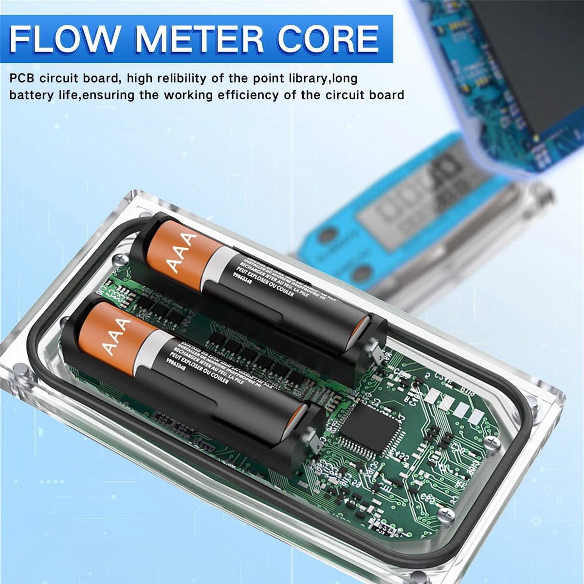 Digitale turbine wasser durchfluss messer digitale lcd anzeige mit npt zähler und fnpt gewinde gas öl kraftstoff durchfluss messer (1 zoll)