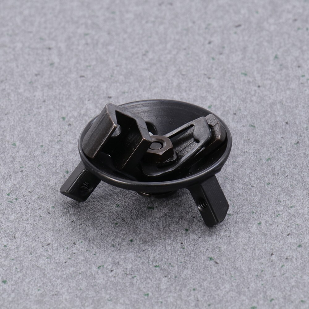 1Pc Roller Presser Foot Triangle Roller Presser Rolling Foot Bracket Compatible for Sewing Machine Computer Flat Car (Black): Default Title