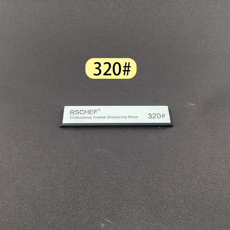 Large rs whetstone sharpener white corundum fixed angle whetstone sharpener sharpener honing tool 120#-3000#: 320