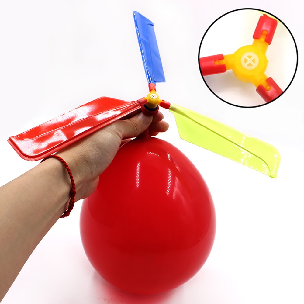 Ballon Helicopter Kinderen Vliegtuig Vliegen Speelgoed Voor kinderen Dag Rubber Fun Ideaal speelgoed voor kinderen
