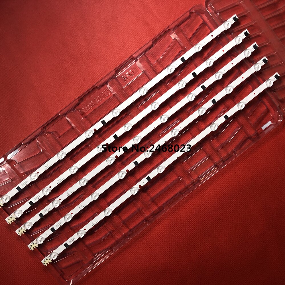 Voor UA32F4088AR CY-HF320AGEV3H UE32F5000 LED strip D2GE-320SC0-R3 2013SVS32H 9 REV1.8 5 stuks/partij 9 LED 650mm D2GE-320SCO-R3