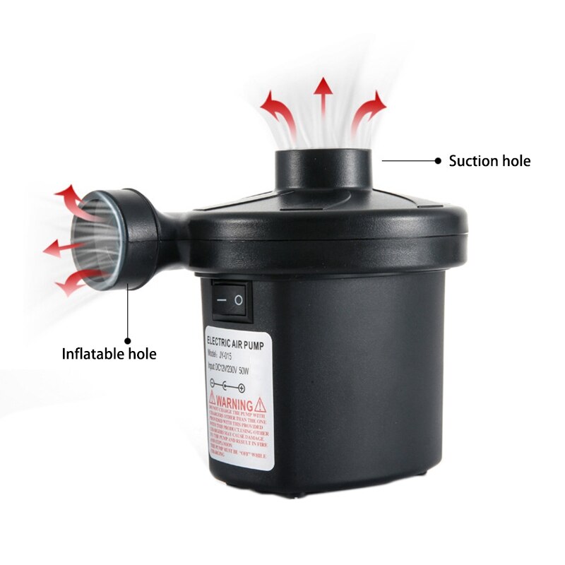 Electric Air Pump Car Inflatable Pump Portable Air Mattress Pump Universal Electric Pump for Inflatables EU Plug