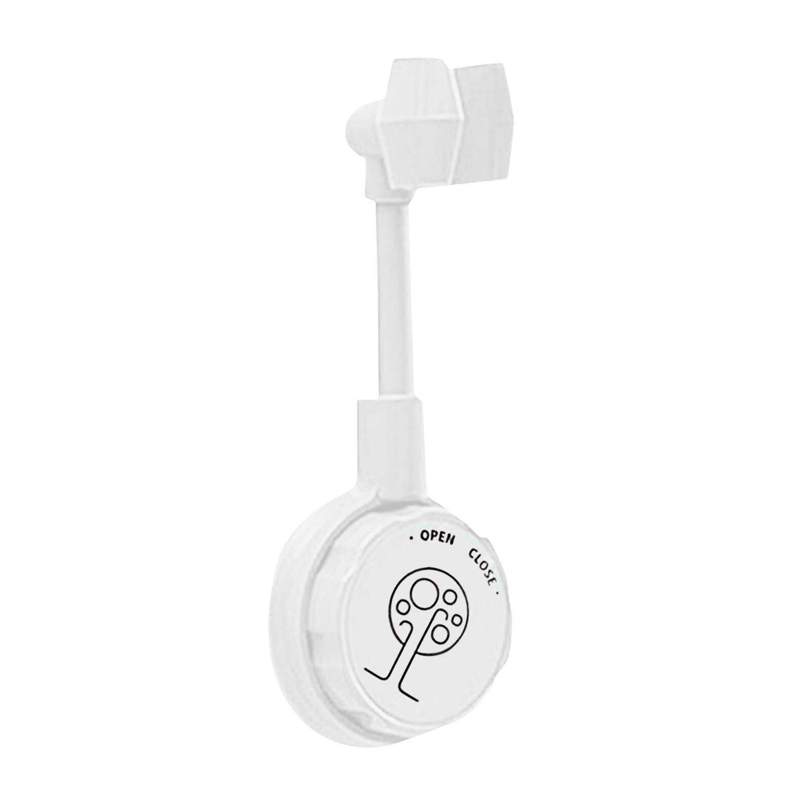 1/2/3PC Adjustable Adhesive Bathroom Shower Head Base Holder Stand Rotating Bracket Powerful Suction Shower Seat Chuck Holder#45: A