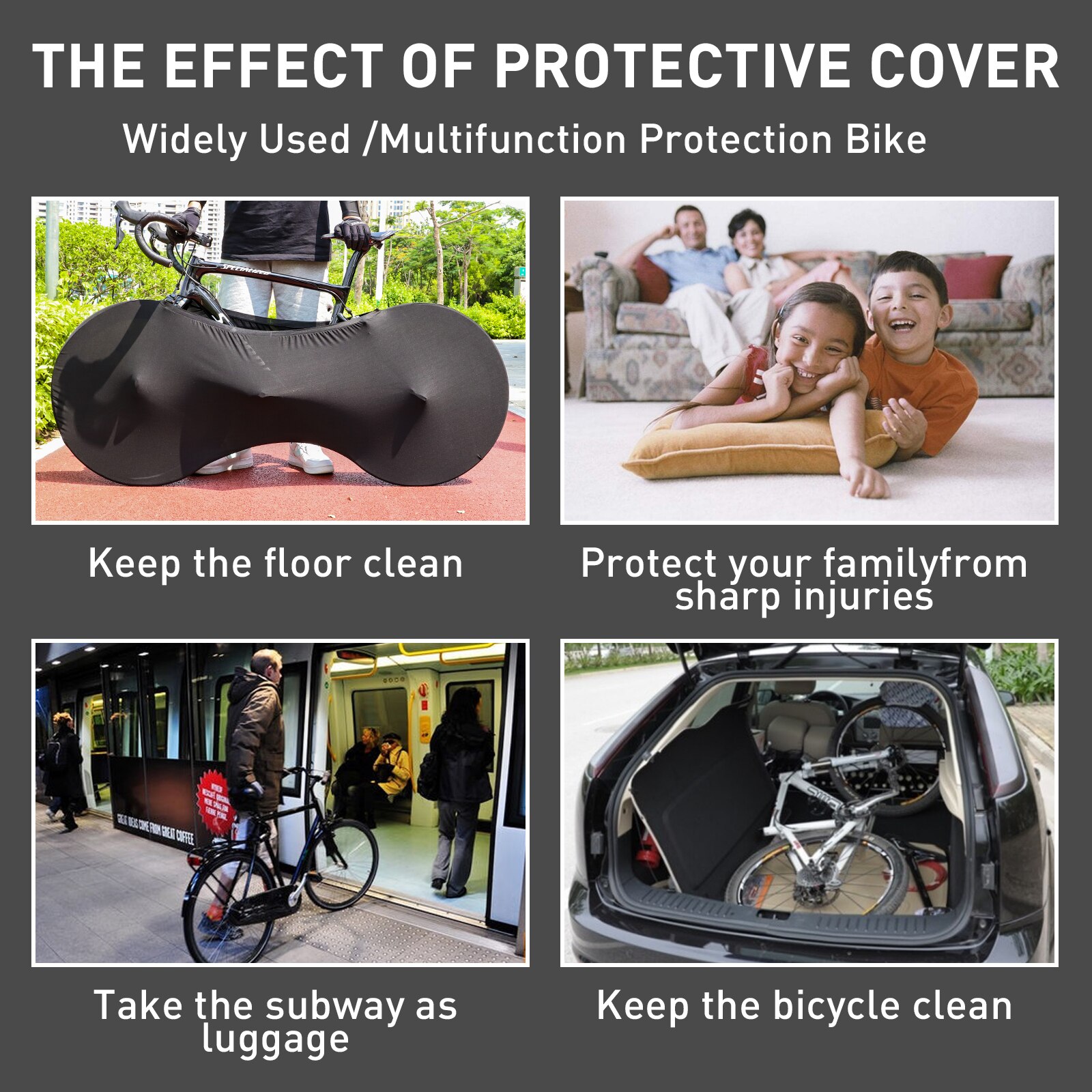 Kapvoe Outdoor Wielen Frame Cover Fiets Protector Waterdichte Bike Cover Mtb Road Fiets Gear Opbergtas Fietsen Accessoires