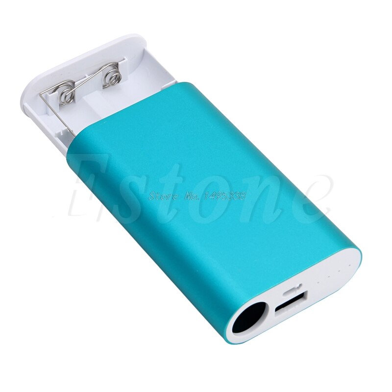 1 PC 2x18650 ładowarka 5V USB 5200mAh etui na powerbank zestaw pudełko DIY na telefon z GPS Whosale i Dropship