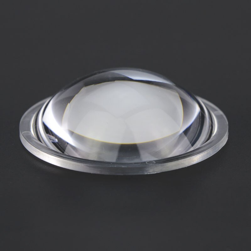 5Stck 35-49,3mm Optische PMMA Kunststoff Brennweite LED Plano Konvexen Objektiv DIY Sammellinse