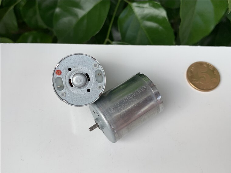 2 Pcs Mabuchi RF-370CA Micro 370 Motor Dc 5V-7.2V 12000 Rpm Hoge Snelheid Lange Levensduur Voor elektrische Apparaten RF-370CA-26100