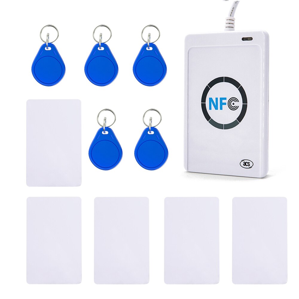 ACR122U RFID Intelligent Card Reader Writer Copier Duplicator Writable Cards Clone Machine Home Protection Door Lock System