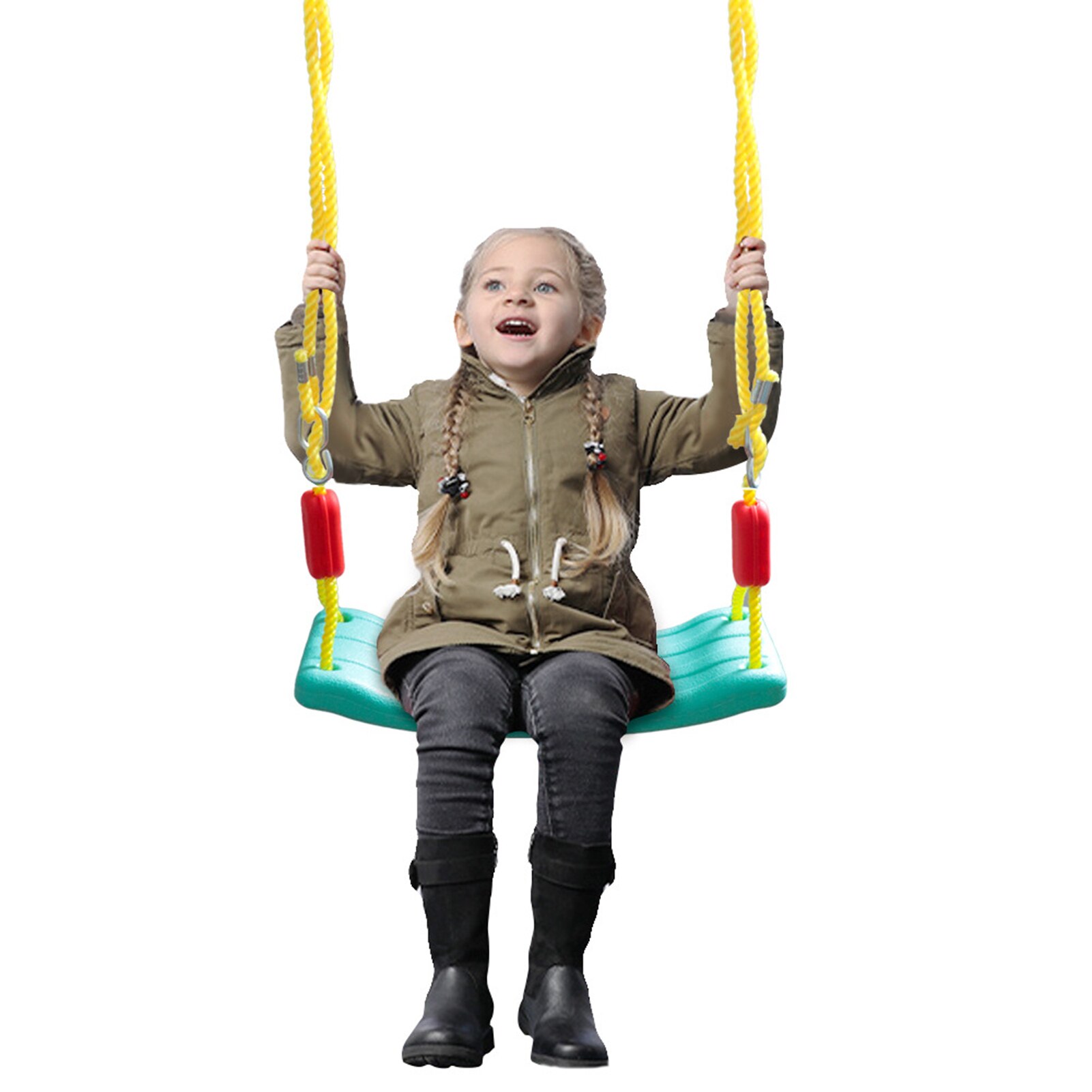 Kids Outdoor Indoor Tuin Plastic Schommel Speelgoed Voor Kids Accessoires Met Verstelbare Touw Speelgoed Voor Kinderen Grappige Sport