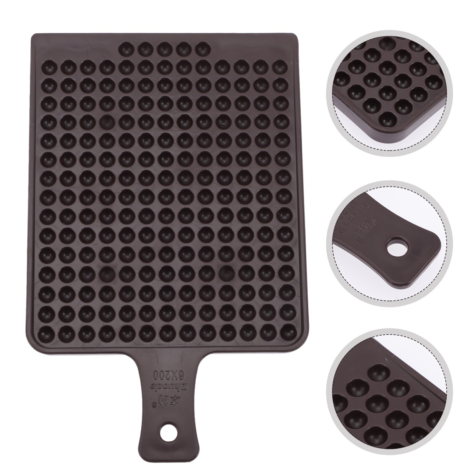 Plastic Pills Counting Tray Pills Counting Plate Tablet Counting Tool Pills Tray with Handle