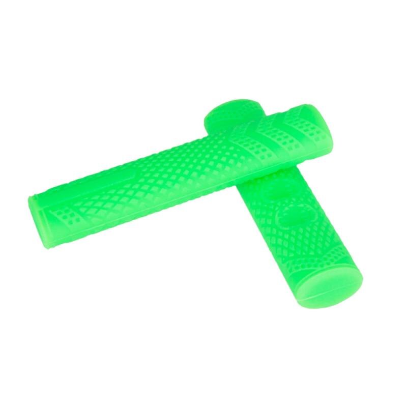 1 Paar Fiets Siliconen Brake Handvat Lever Cover Protecto Mtb Racefiets Bescherming Mouw Voor Fietsonderdelen: green