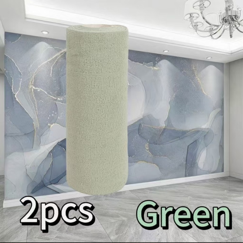 Reusable Cleaning Wipe Household Kitchen Cloth Microfiber Towel Rolls Dish Rags Wash Paper Towel Replacement 1 Roll of 20 Sheets: Navy Blue