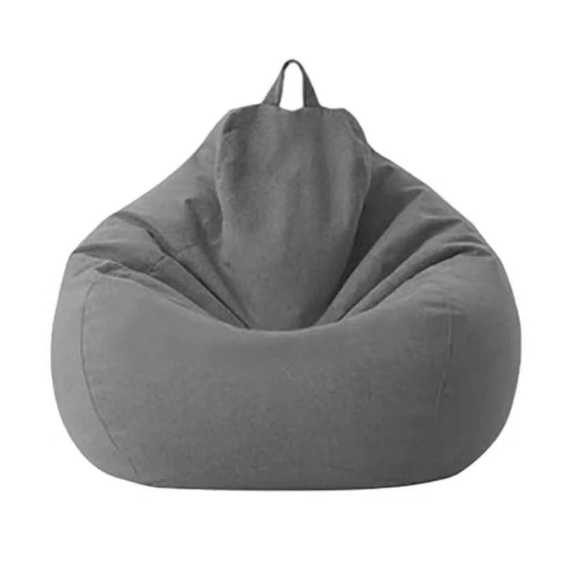 Sækkestol til sofa, sofabetræk, sofataske, stolbetræk, indendørsbetræk, blød sækkestol til sofa, sofataskebetræk (uden fyld): Hvid / 60*60cm